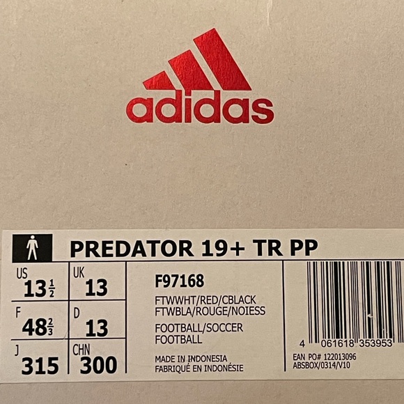 Adidas predator 19+ Paul pogba size 13 rare